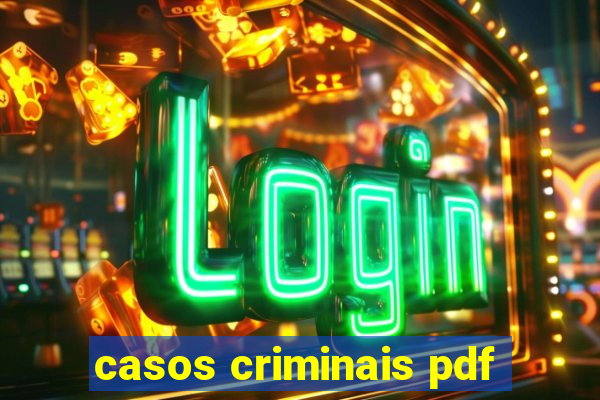 casos criminais pdf